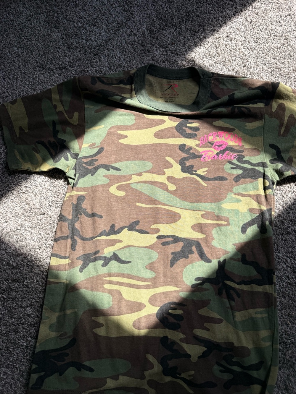 Camo graphic tee